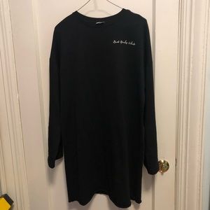 ASOS ‘Bad Girls Club’ Embroidered Sweater Dress